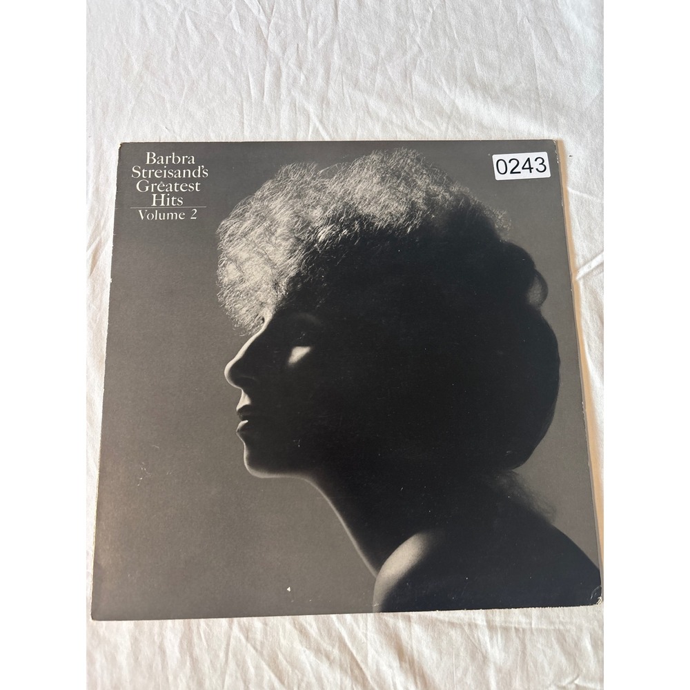 Barbra Streisand Greatest Hits Volume 2 Vinyl LP 12" Black Good 1978 Columbia